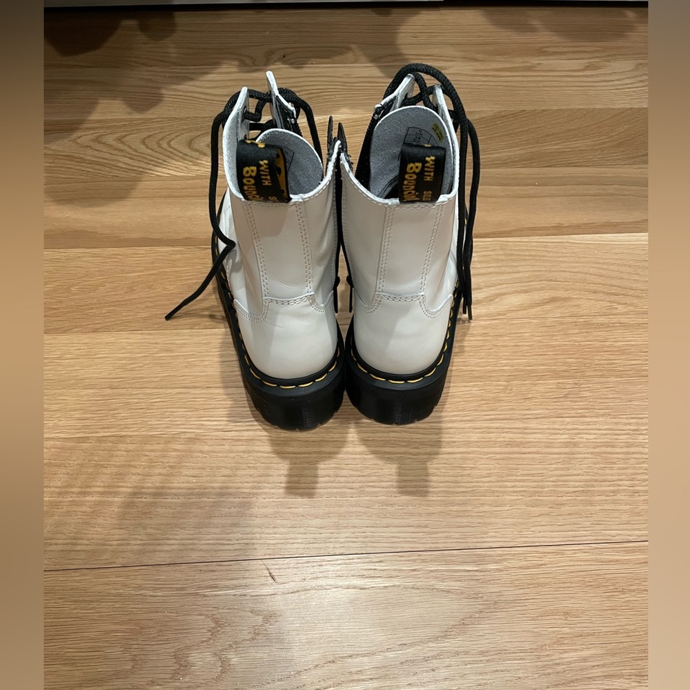 Jadon Boot Smooth Leather Platforms, NWB, Sz 7 - Picture 6 of 11